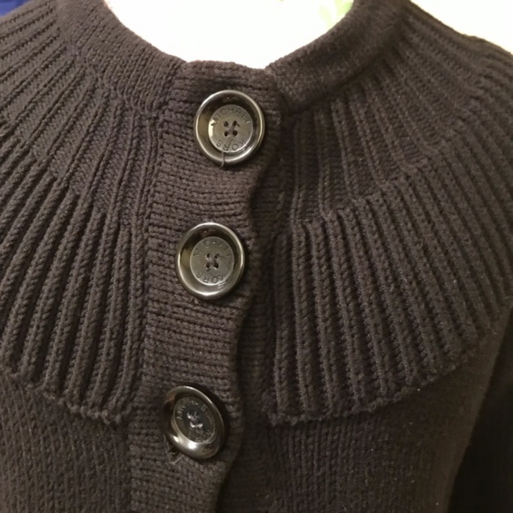 Michael Kors 3 Button Cardigan - Picture 4 of 4